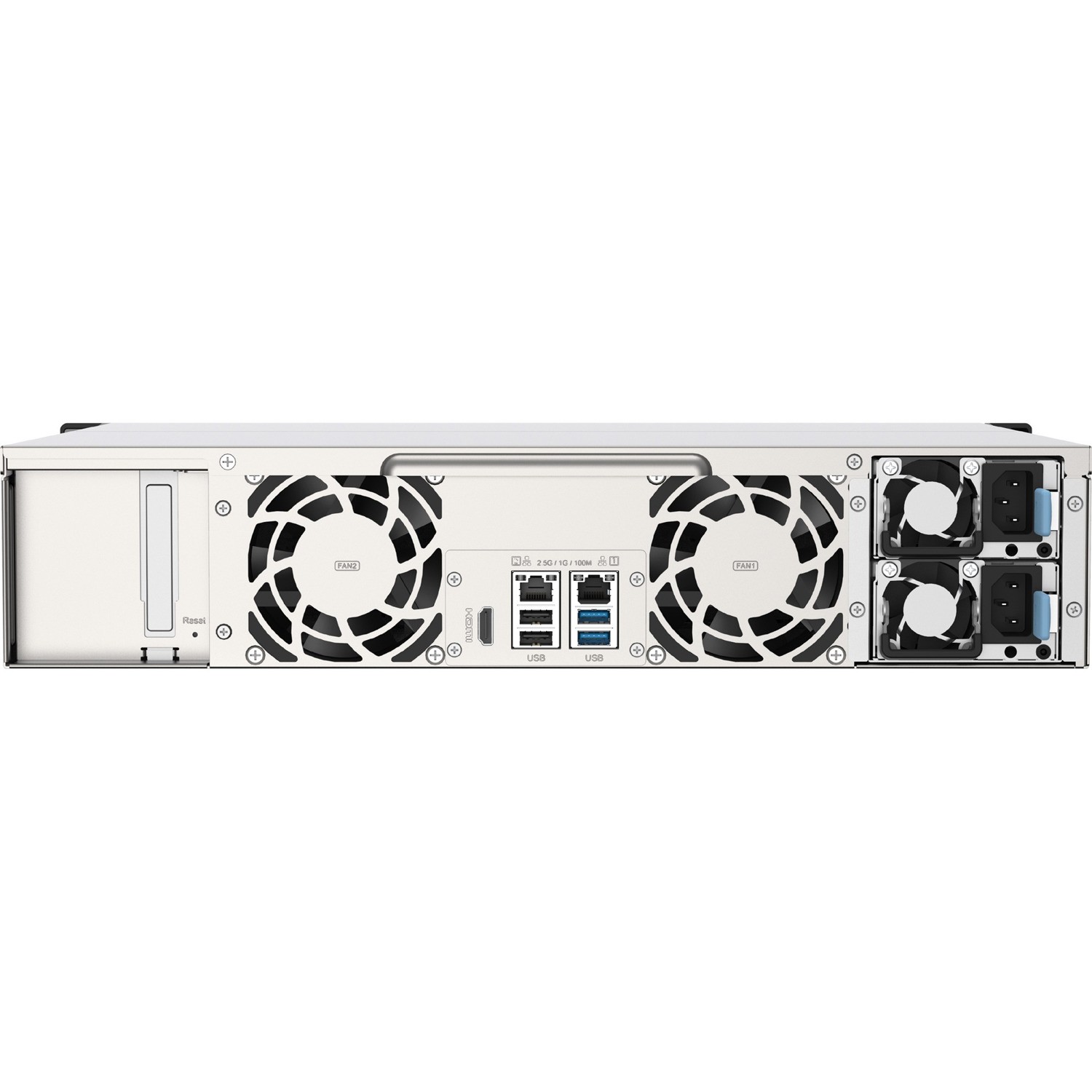 QNAP TS-853DU-RP-4G 8 x Total Bays SAN/NAS Storage System - 4 GB Flash Memory Capacity - Intel Celeron J4125 Quad-core (4 Core) 2 GHz - 4 GB RAM - DDR4 SDRAM - 2U Rack-mountable