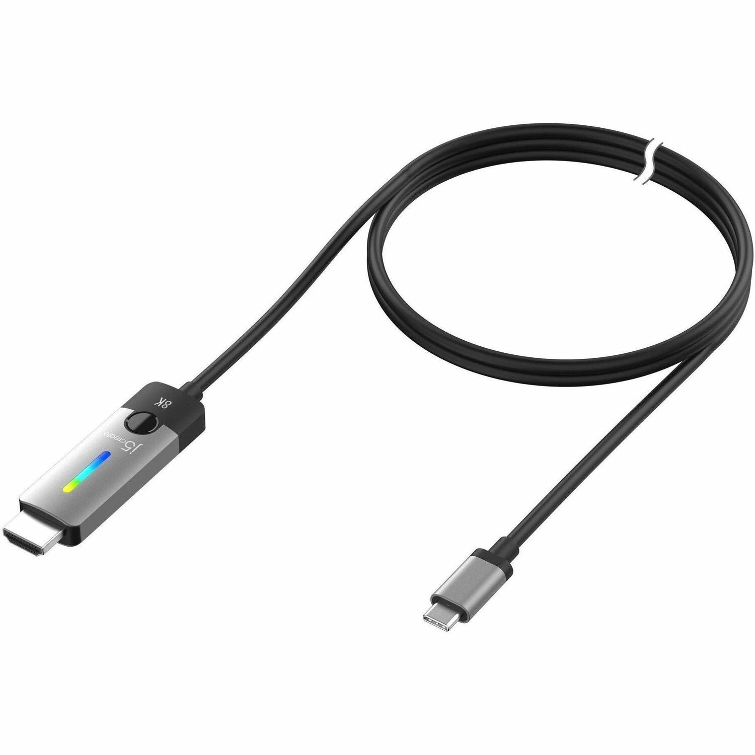 J5create JCC157 Usb-C To Hdmi 2.1 8K Cable (1.8M) - Windows / macOS / Chrome Os Compatible