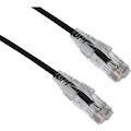 Axiom 9FT CAT6A BENDnFLEX Ultra-Thin Snagless Patch Cable 650mhz (Black)