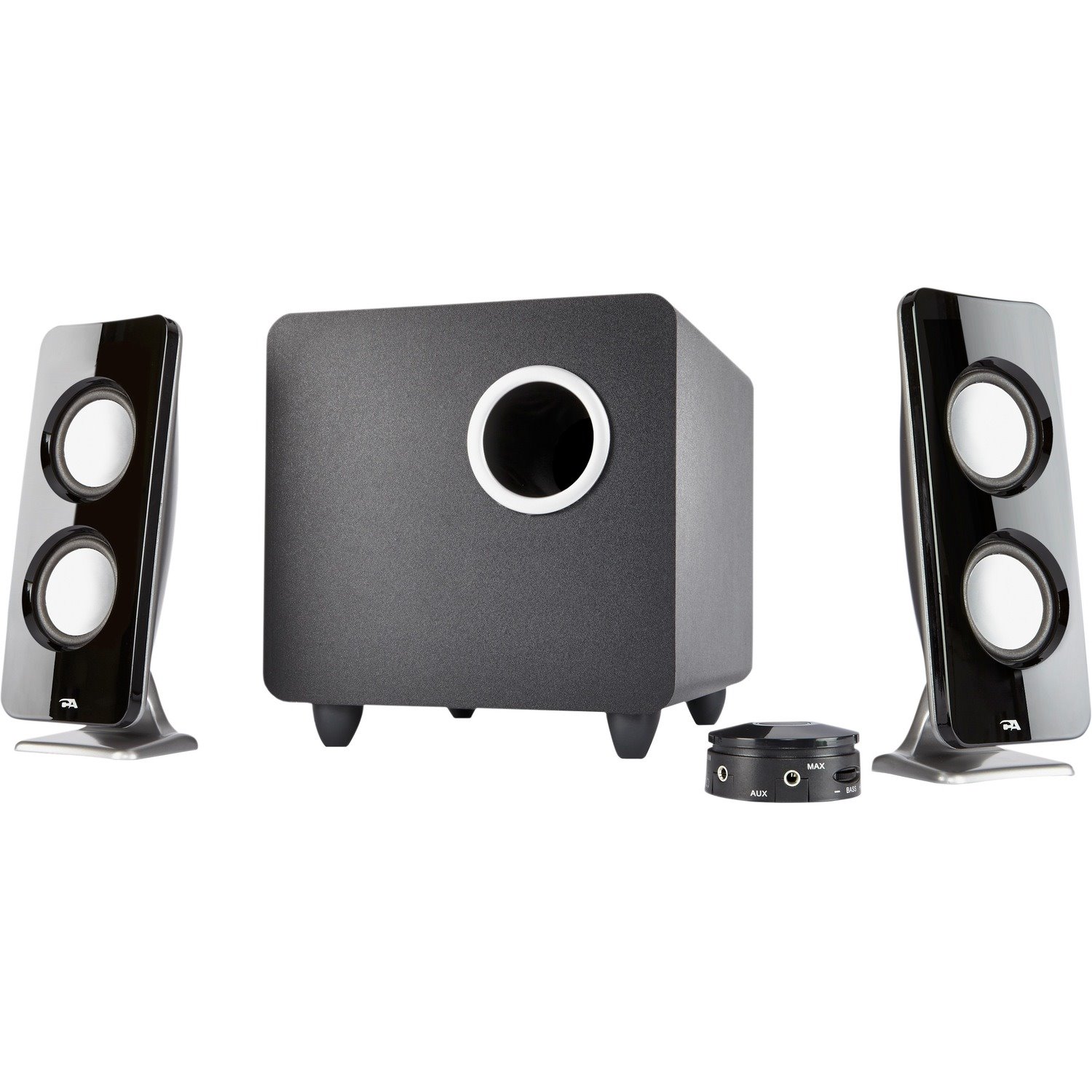 Cyber Acoustics Curve CA-3610 2.1 Speaker System - 30 W RMS