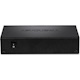 TRENDnet 5-Port Gigabit PoE+ Switch, Camera DIP Switch extends PoE+ 200m (656 ft.), 60W PoE Budget, Black, TPE-TG51g