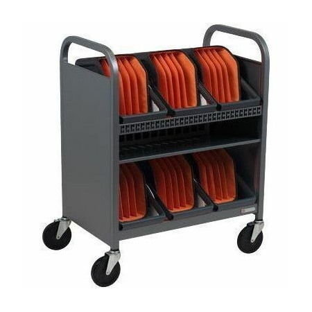 Bretford CUBE Transport Cart with Caddies - TVCT30CAD