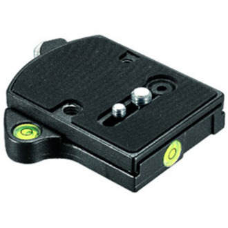 Manfrotto 394 Quick Adaptor "Low Profile" Stativ Svart