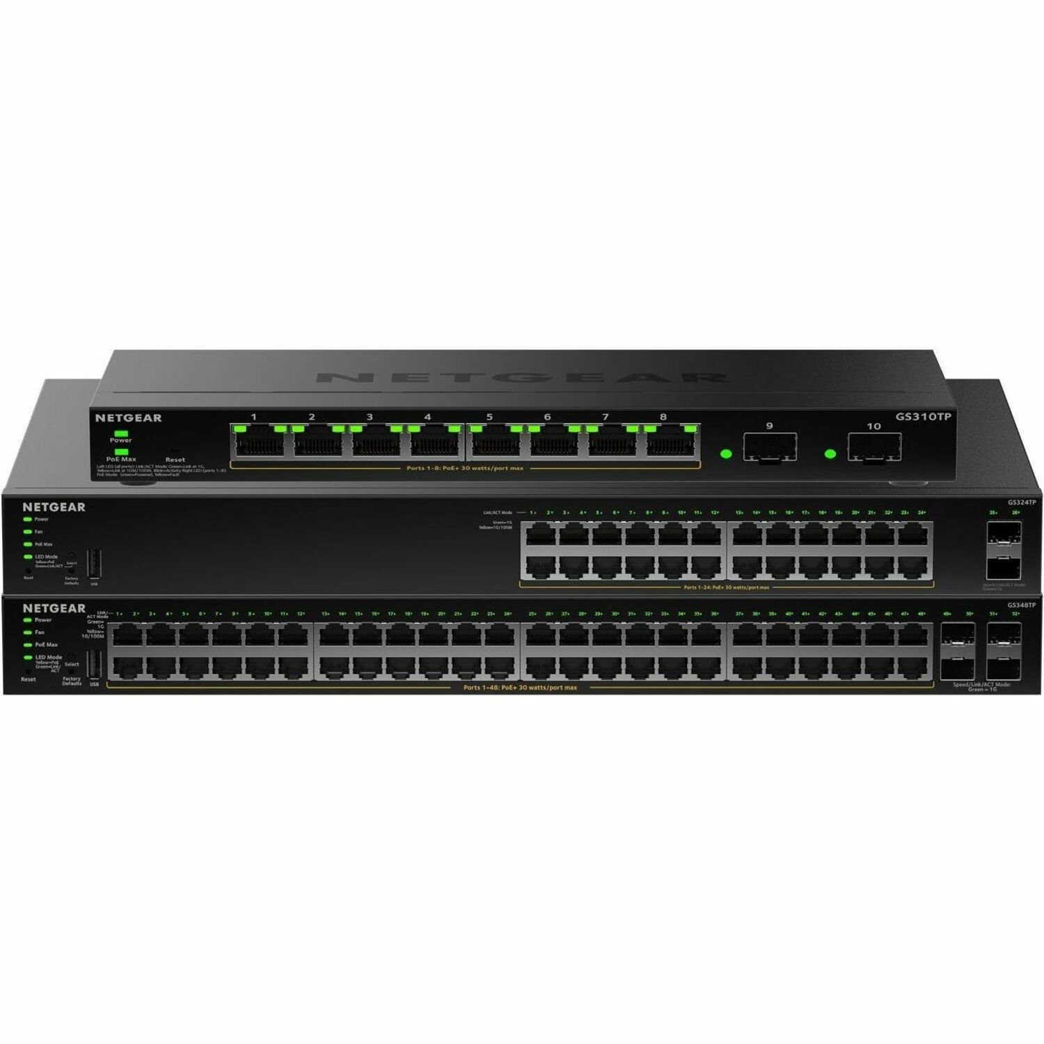 Netgear 24-Port 1G Poe+ Smart Switch