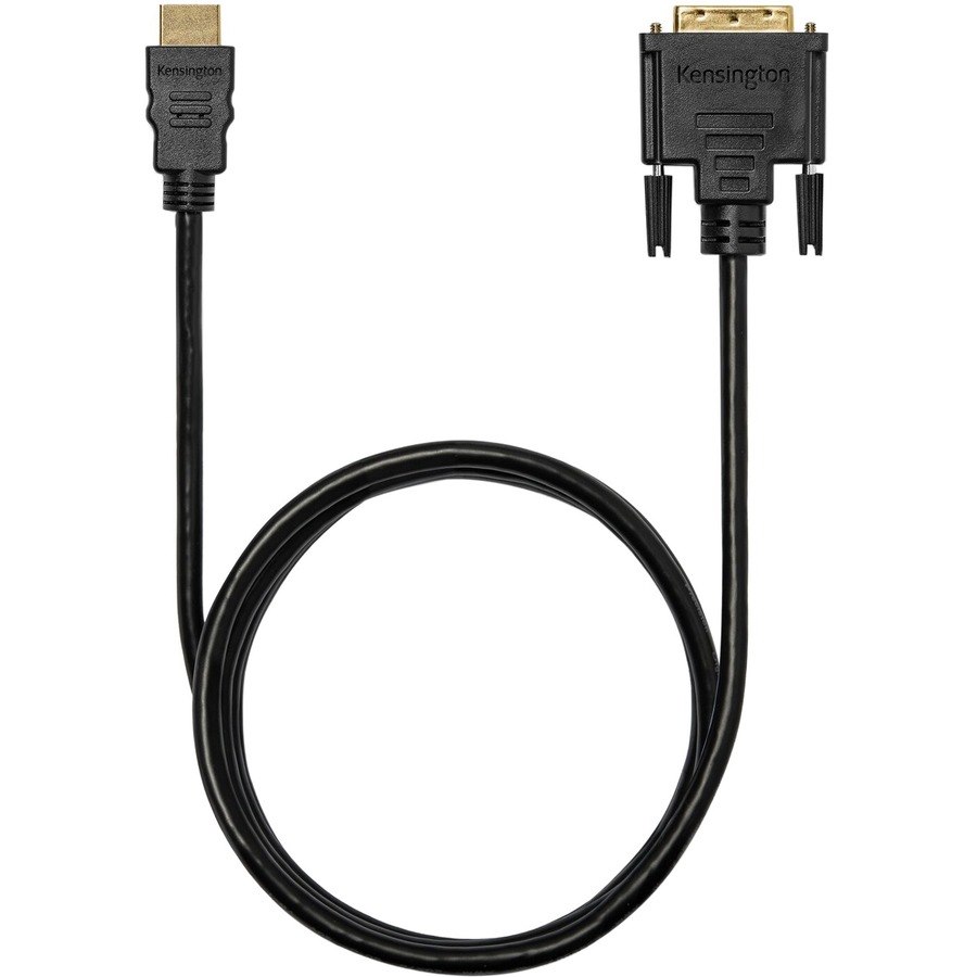 Kensington HDMI (M) to DVI-D (M) Passive Bi-Directional Cable, 6ft