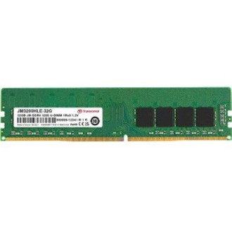 Transcend JetRAM RAM Module for Notebook, Desktop PC, Motherboard - 4 GB (1 x 4GB) - DDR4-3200/PC4-25600 DDR4 SDRAM - 3200 MHz Single-rank Memory - CL22 - 1.20 V
