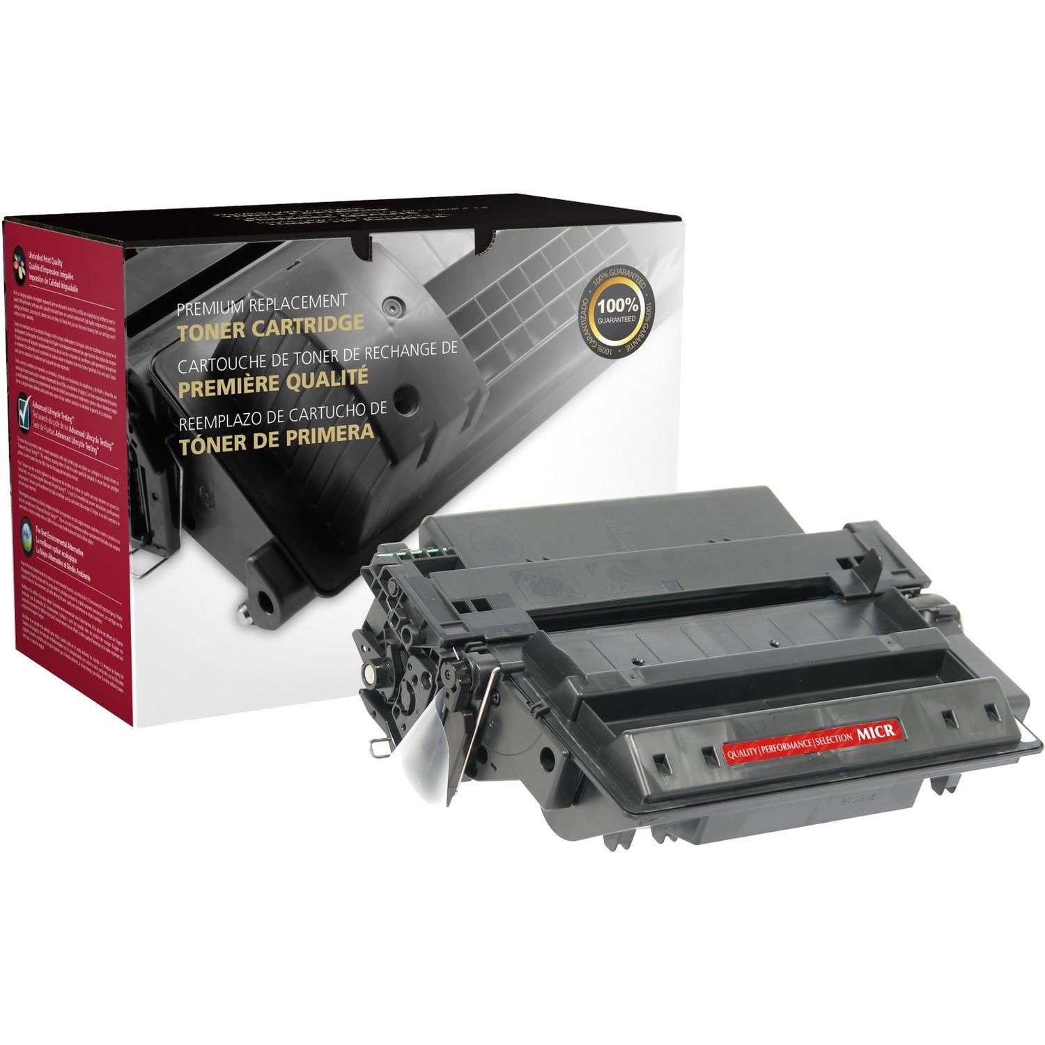 Clover Imaging Remanufactured High Yield MICR Toner Cartridge for HP Q7551X, TROY 02-81200-001