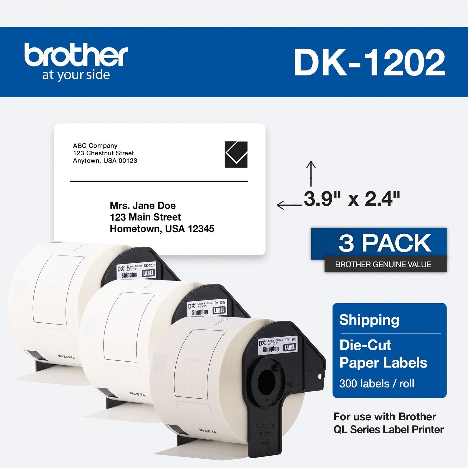 Brother DK Address Label