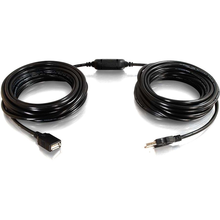 C2G 25ft USB Active Extension Cable - USB 2.0 - M/F