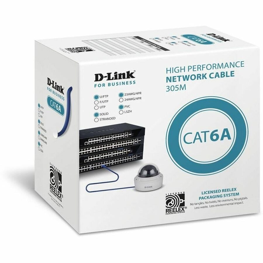 D-Link 305 m Category 6a Network Cable