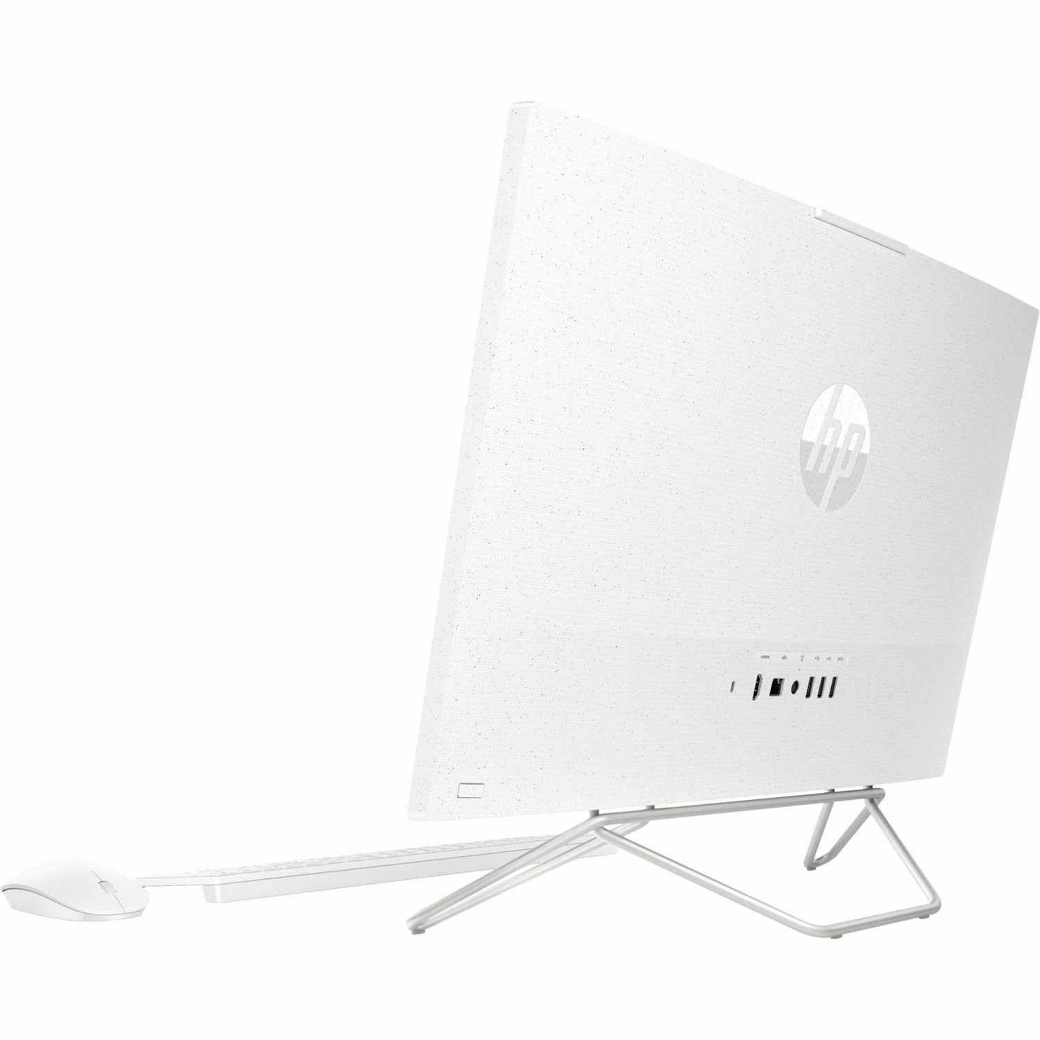 HP 24-cb0000i 24-Cb0062ds All-in-One Computer - Intel Pentium Silver J5040 - 8 GB - 256 GB SSD - 23.8" Full HD Touchscreen - Desktop - Starry White - Refurbished