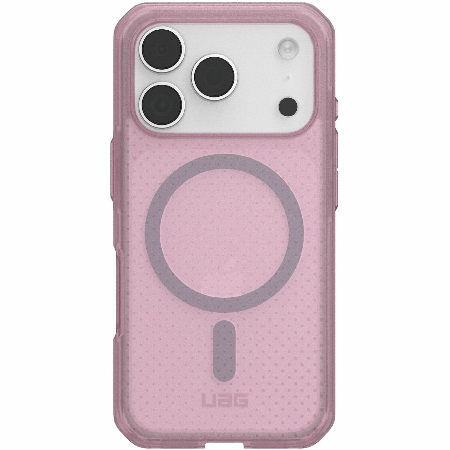 Urban Armor Gear DOT Rugged Case for Apple iPhone 17 Pro Smartphone - Lilac Purple, Translucent