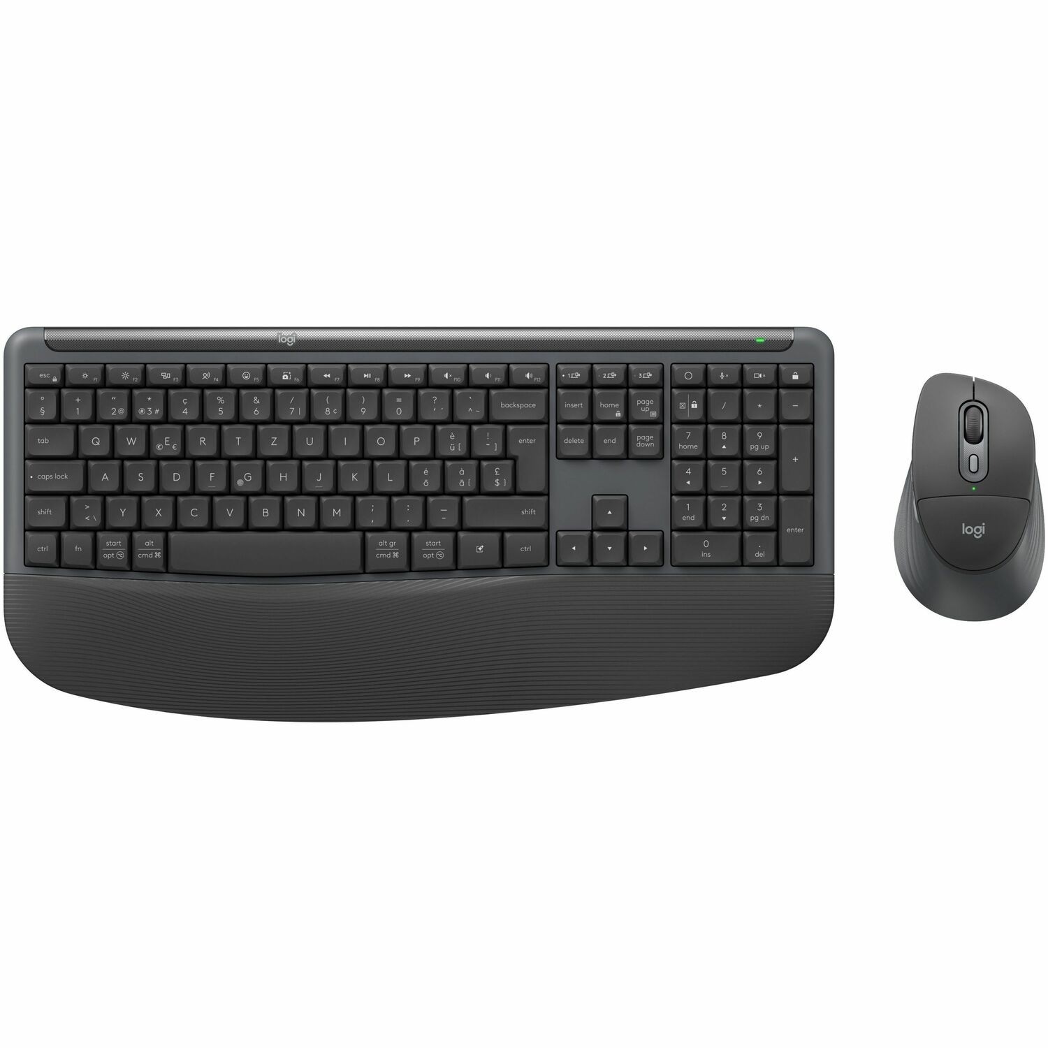 Logitech Signature Comfort Plus MK880 Keyboard & Mouse - Swiss