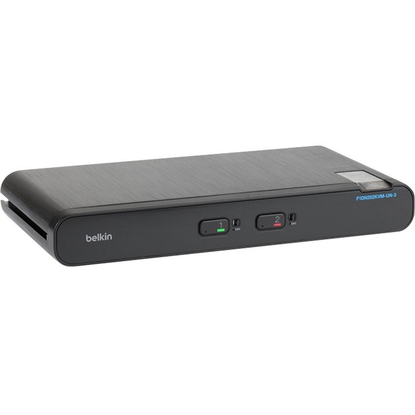 Belkin Dual-Head, 2-port KVM, with Audio & CAC port