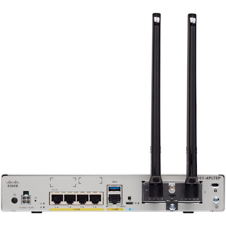 Cisco C1101-4PLTEPWA Wi-Fi 5 IEEE 802.11ac Ethernet Modem/Wireless Router - Refurbished