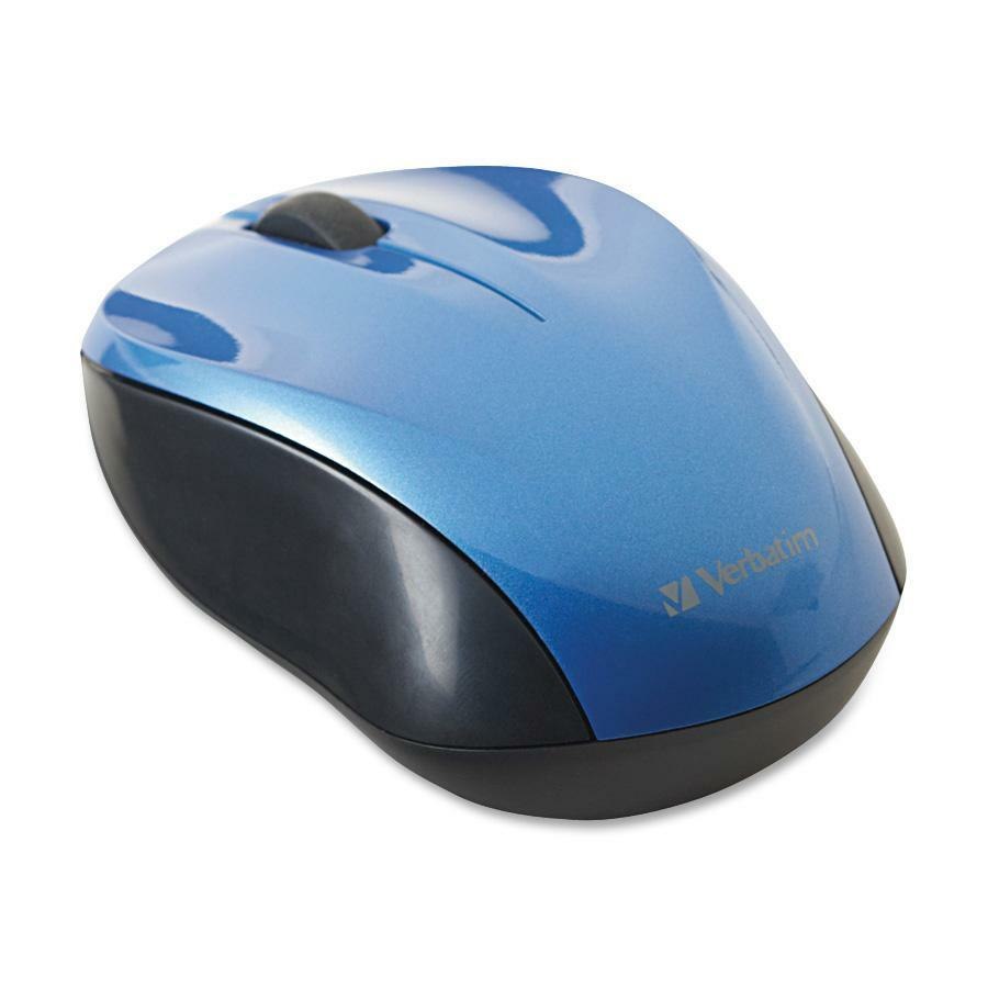 Verbatim Wireless Nano Notebook Optical Mouse - Blue