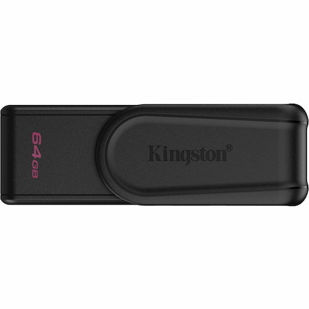 Kingston DataTraveler Exodia S 64 GB USB 3.2 (Gen 1) Flash Drive - Black