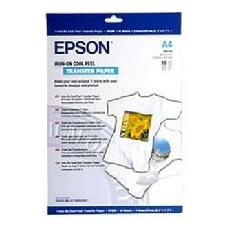 EPSON IRON-ON TRANSFER PAPER A4 124GSM 10 SHEET
