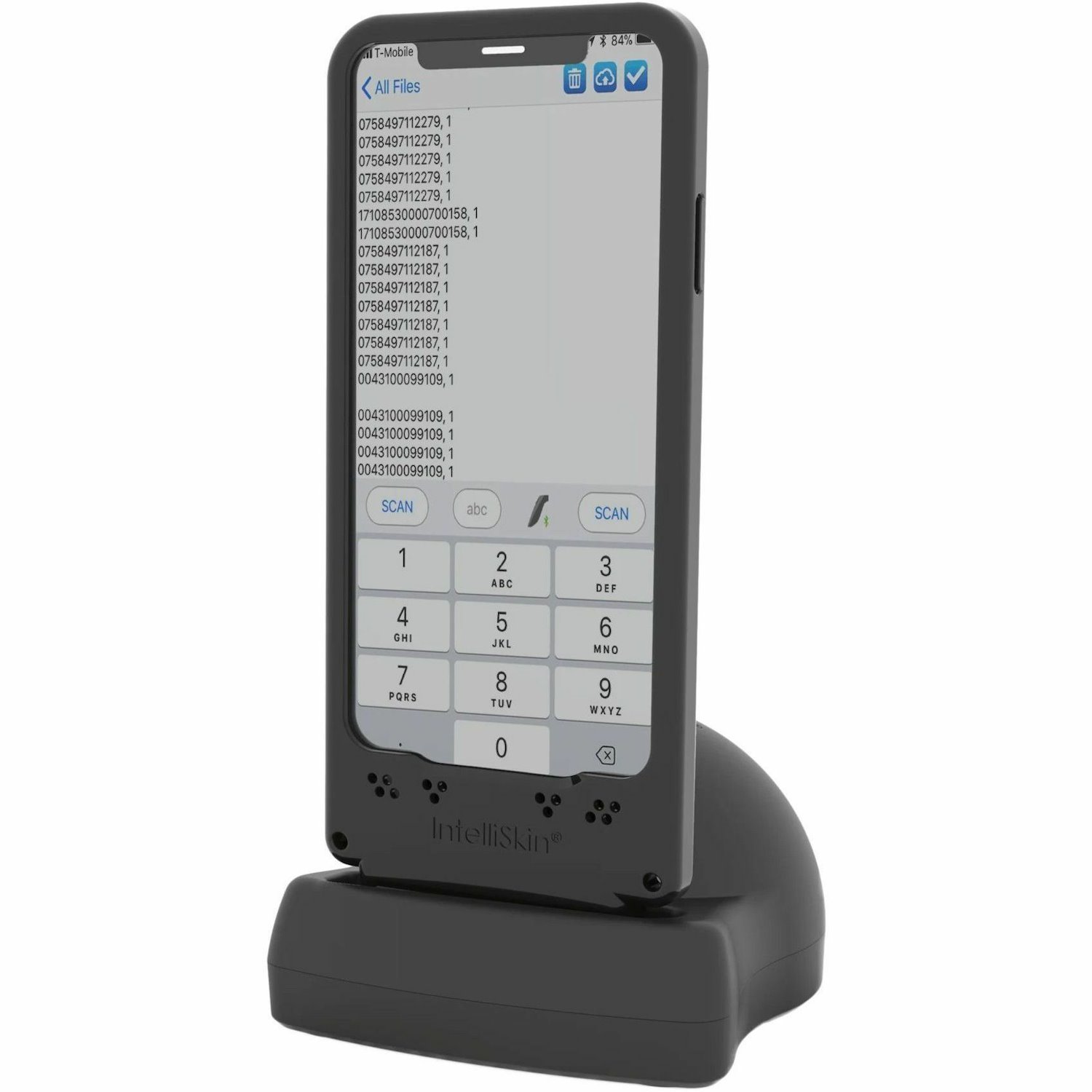 Socket Mobile DuraSled DS800 Rugged Retail, Healthcare, Logistics, Hospitality Handheld Barcode Scanner - Wireless Connectivity - USB Cable Included