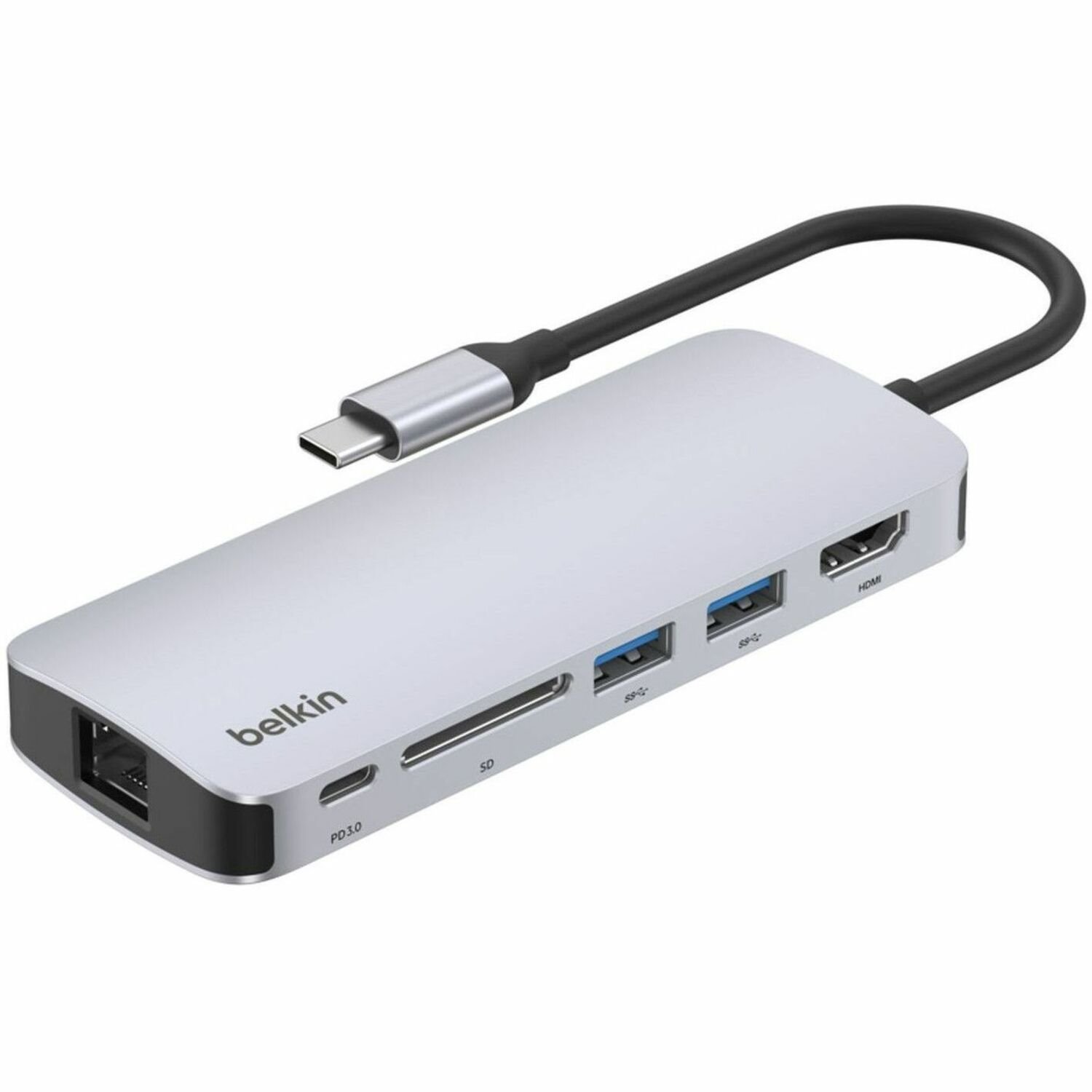 Belkin Connect USB-C 6-in-1 Multiport Hub