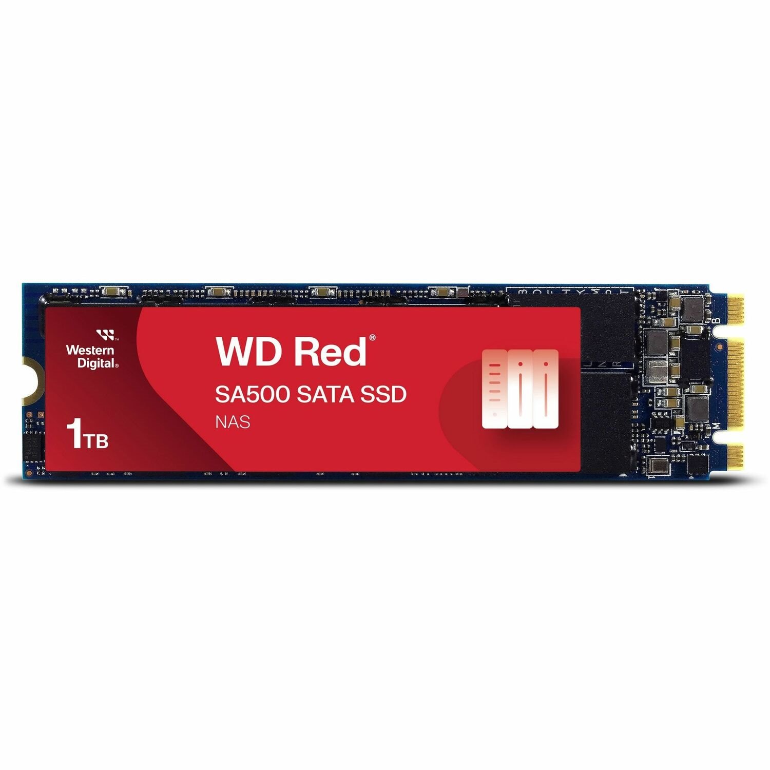 WD Red SA500 WDS100T1R0B 1 TB Solid state drive - M.2 2280 Intern - SATA (SATA/600)