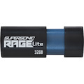 Patriot Memory Supersonic Rage Lite USB 3.2 Gen 1 Flash Drives - 32GB