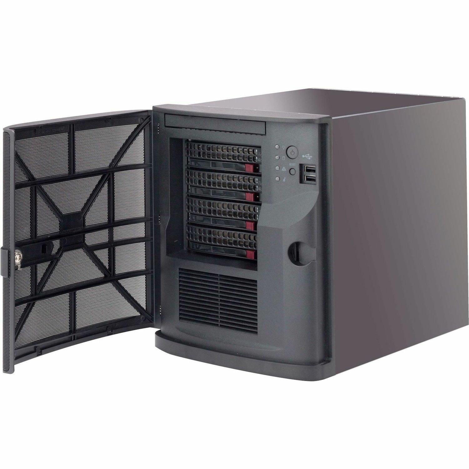 Supermicro CSE-721TQ-350B Computer Case