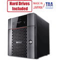 BUFFALO TeraStation 3420 4-Bay SMB 8TB (2x4TB) Desktop NAS Storage w/ Hard Drives Included