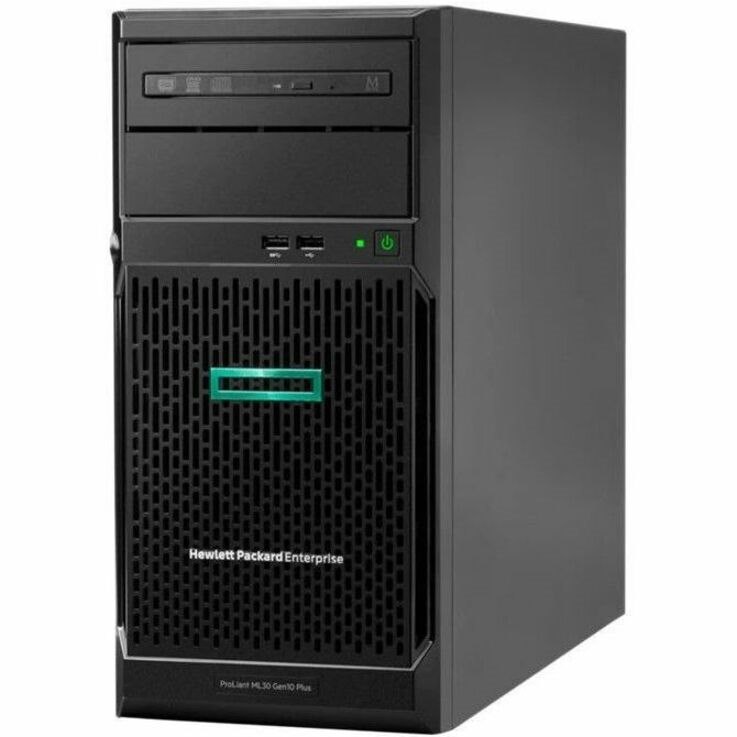 HPE ProLiant ML30 G10 Plus 4U Tower Server - 1 Xeon E-2314 2.80 GHz - 16 GB RAM - Serial ATA Controller