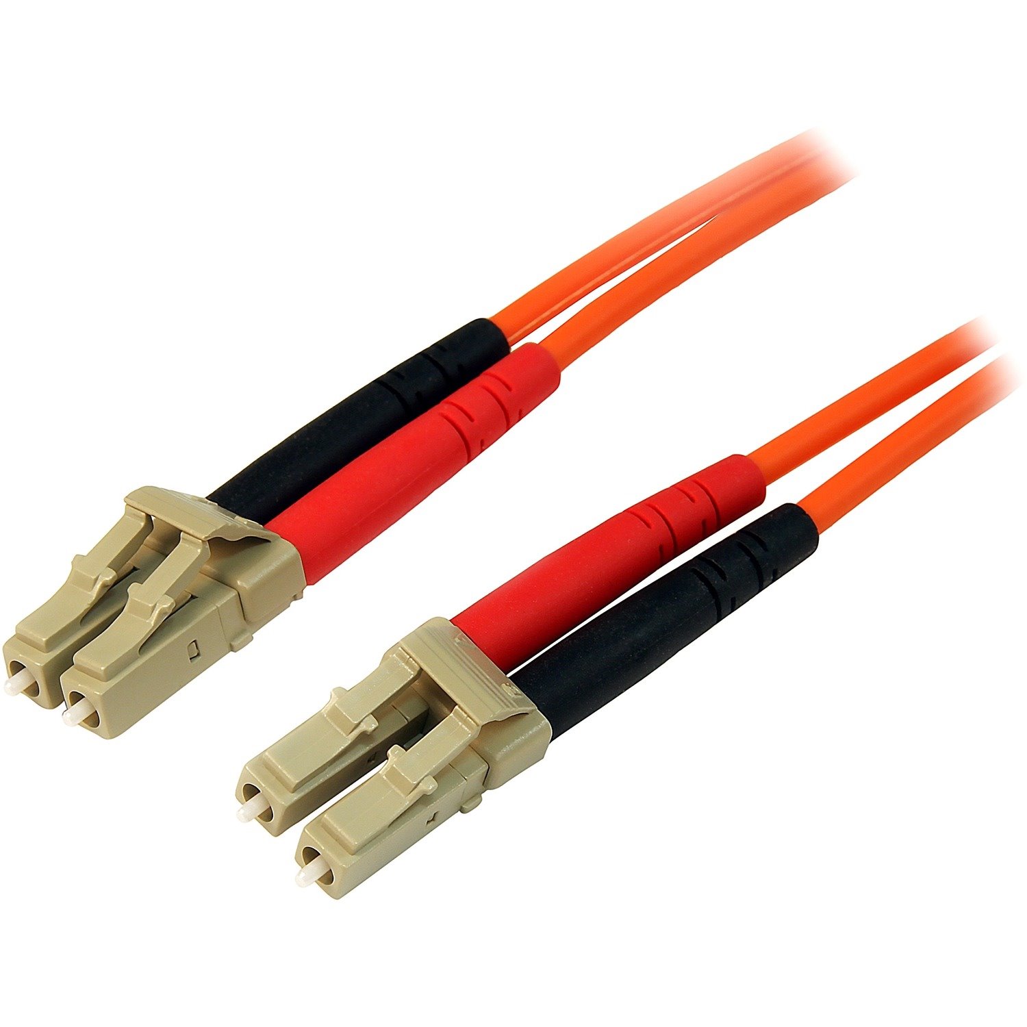 StarTech.com 5m Fiber Optic Cable - Multimode Duplex 50/125 - LSZH Fiber Jumper Cord - LC/LC