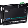 TRENDnet 10-Port Industrial Gigabit PoE+ Wall-Mounted Front Access Switch; TI-PG102F; 8x Gigabit PoE+ Ports; 2 x Gigabit SFP Slots; 240W PoE Budget; DIN-Rail & Wall Mount Brackets Included; IP40 Rated
