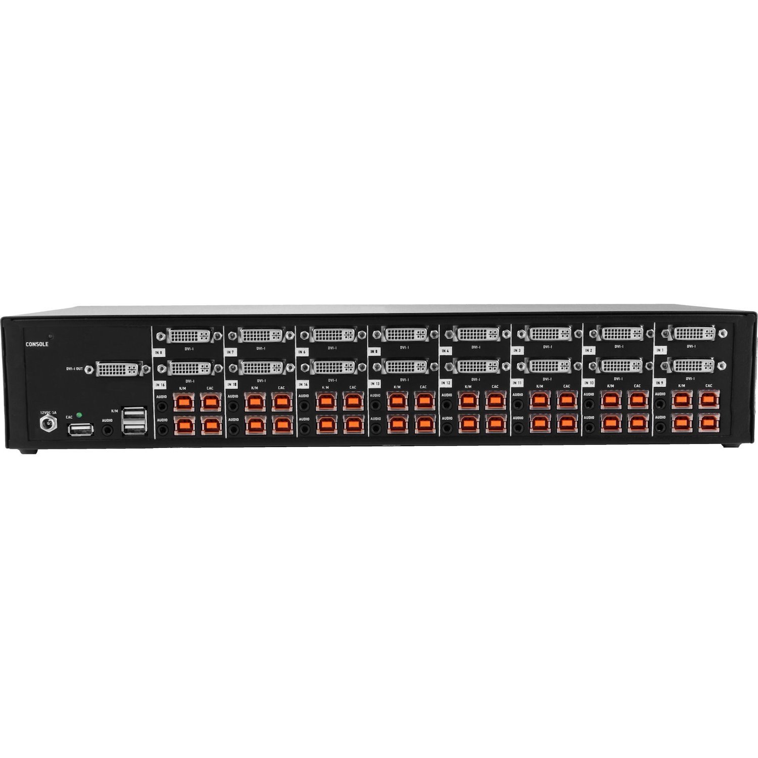 Black Box Niap 3.0 Secure KVM Switch - Dvi-I Usb Cac 16-Port