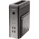 Antec Ironclad ISK 110 VESA Computer Case - Mini ITX Motherboard Supported - Desktop - Steel, Plastic - Black