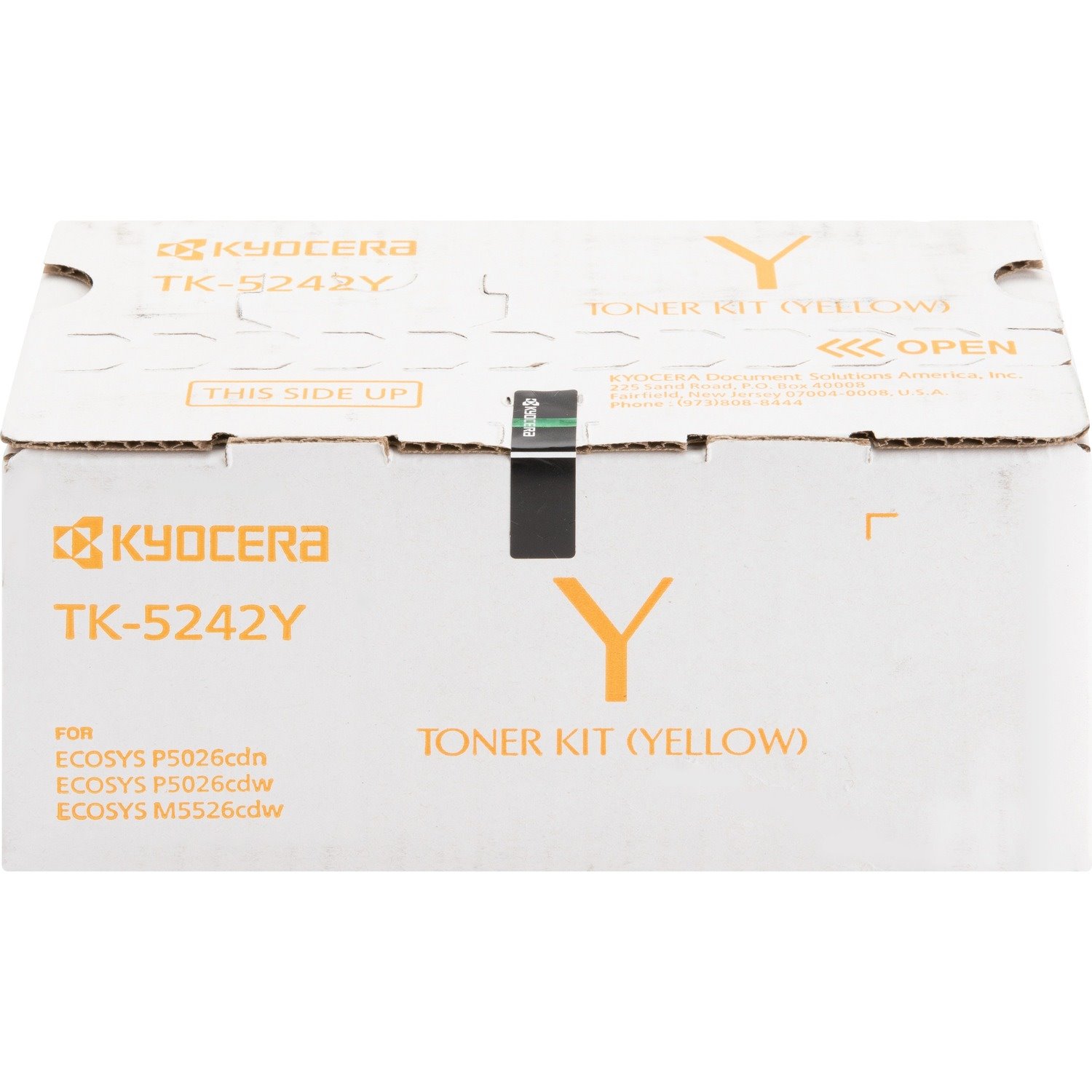 Kyocera TK-5242Y Original Laser Toner Cartridge - Yellow - 1 Each