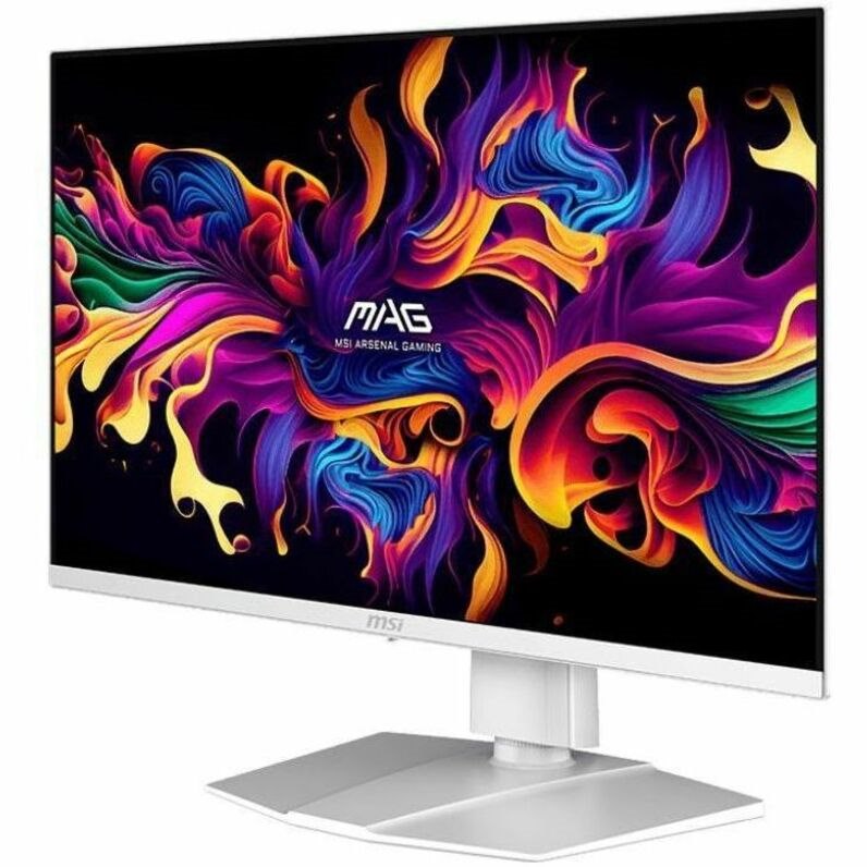 MSI MAG 272QPW QD-OLED X28 27" Class WQHD Gaming OLED Monitor - 16:9 - White