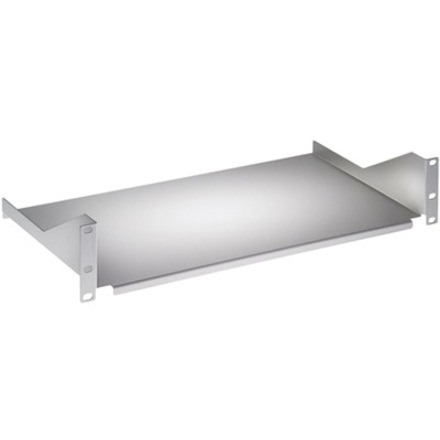 Intellinet Network Solutions 19" Cantilever Shelf, 2U, Fixed, Depth 400mm, Max 25kg, Grey, Three Year Warranty