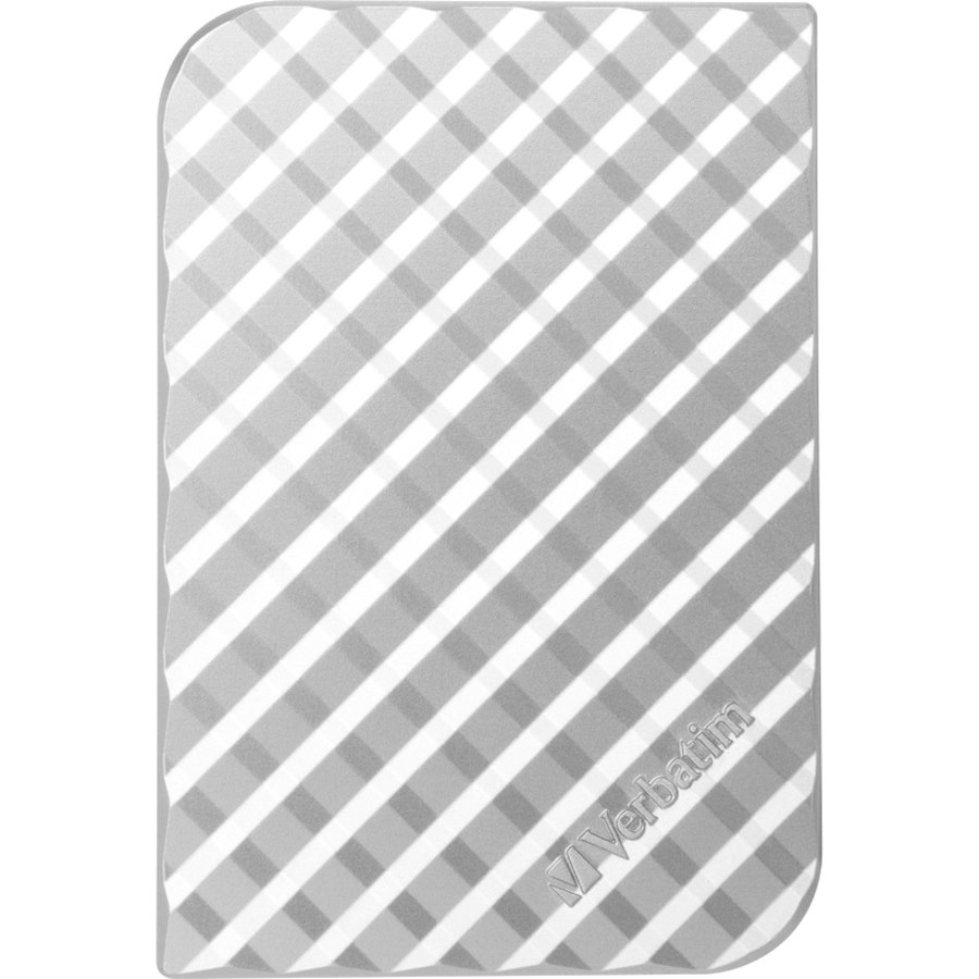 Verbatim Store 'n' Go 1 TB Portable Hard Drive - External - Silver