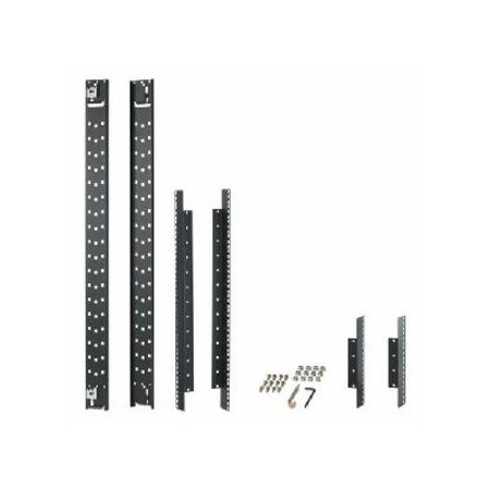 APC by Schneider Electric NetShelter SX Mounting Rail Kit - Black