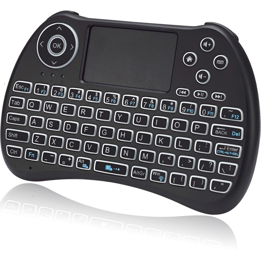 Adesso SlimTouch 4040 - Wireless Illuminated Keyboard with Built-in Touchpad