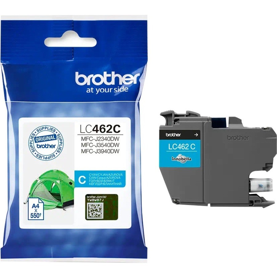 Brother LC462C Original Inkjet Ink Cartridge - Single Pack - Cyan - 1 Piece