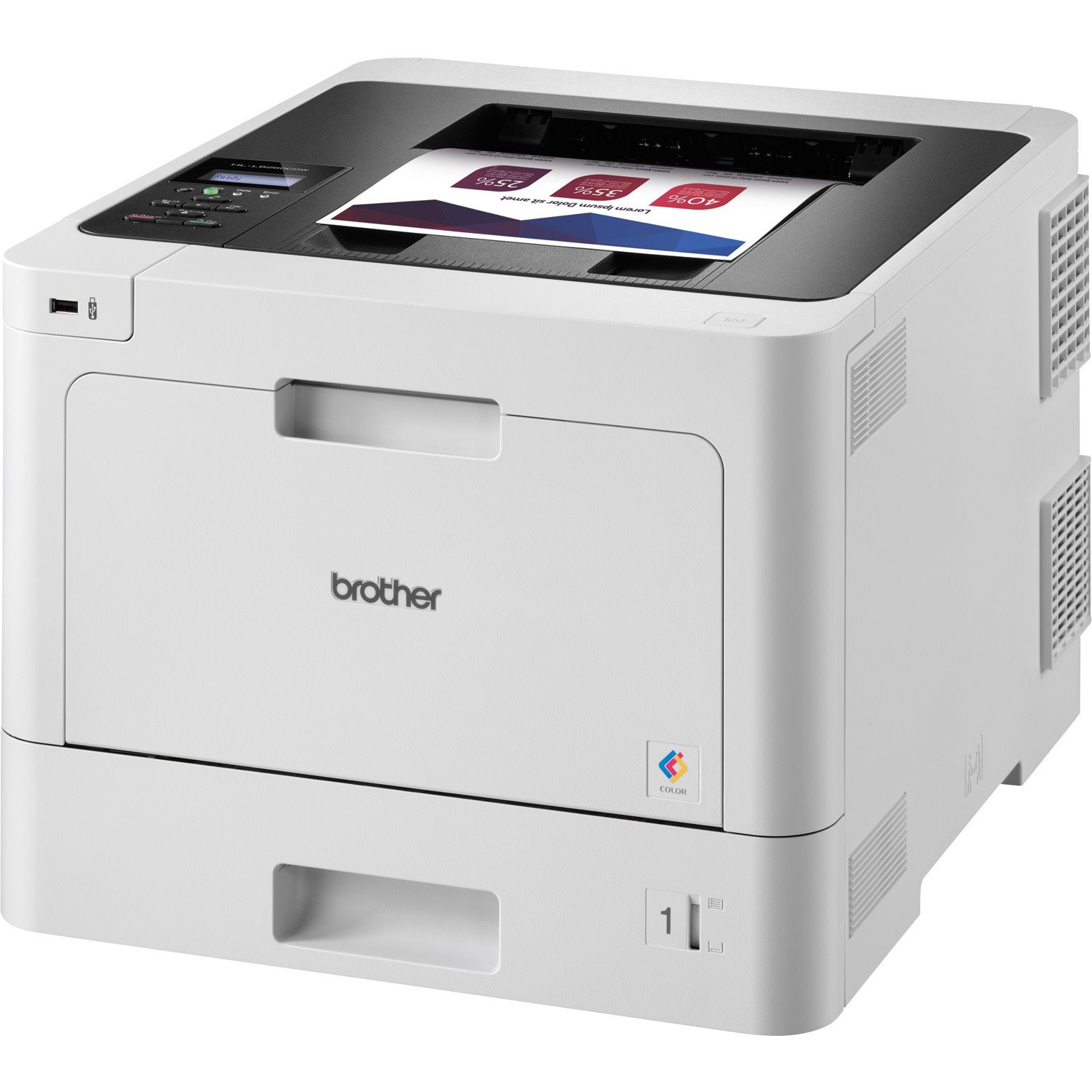 Brother HL HL-L8260CDW Desktop Laser Printer - Colour