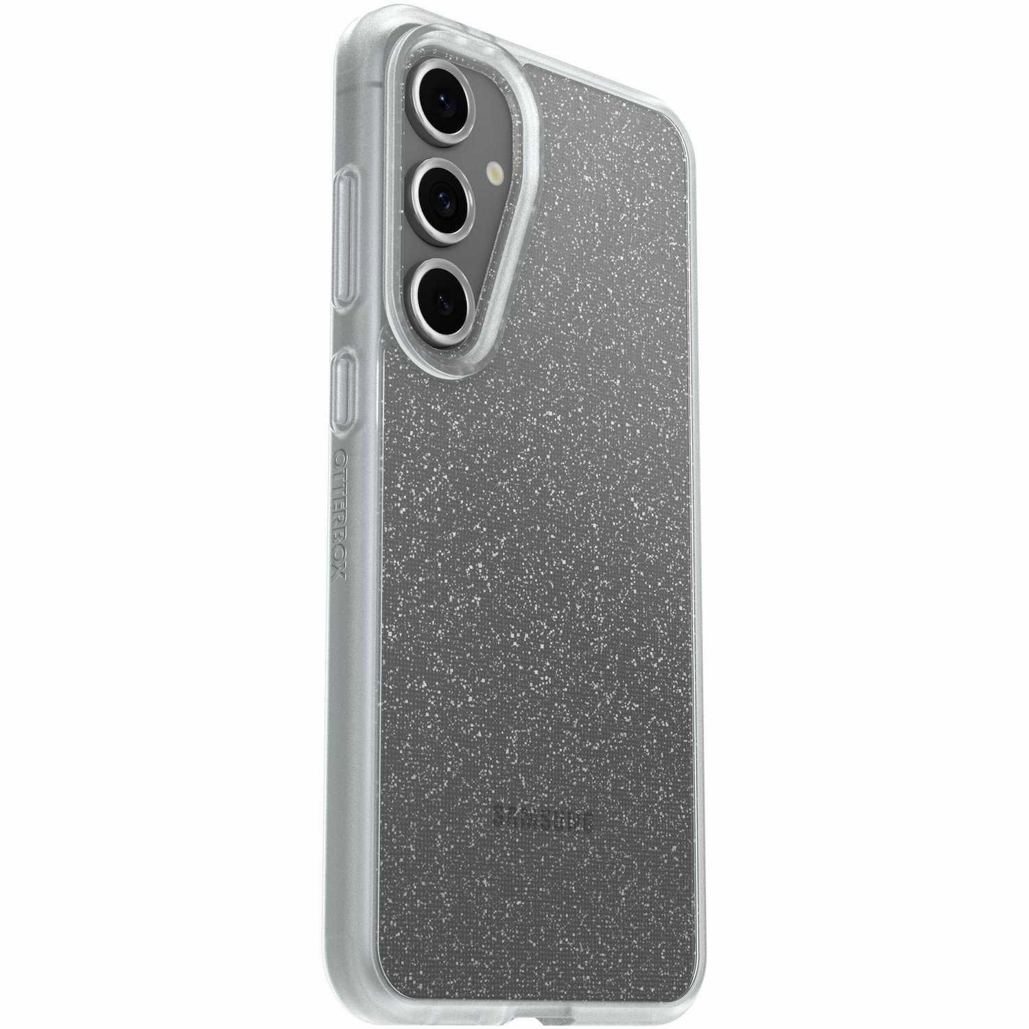 OtterBox React Case for Samsung Galaxy S24 FE Smartphone - Stardust (Clear Glitter)