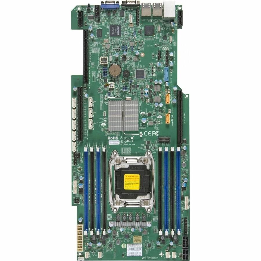 Supermicro X10SRG-F Server Motherboard - Intel C612 Chipset - Socket LGA 2011-v3 - Proprietary Form Factor