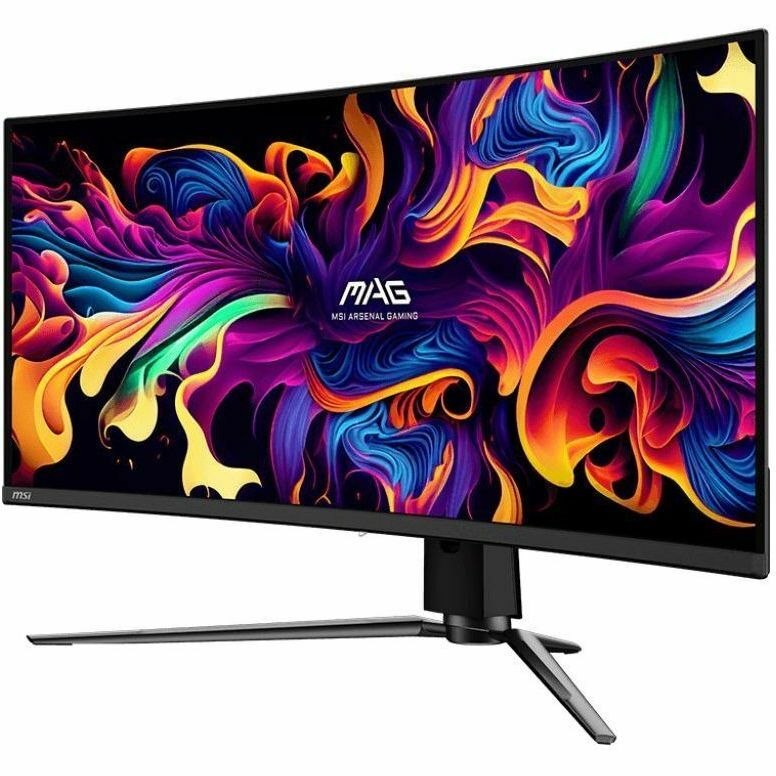 MSI MAG 341CQP OD-OLED 34" Class UW-QHD Curved Screen Gaming OLED Monitor - 21:9 - Black