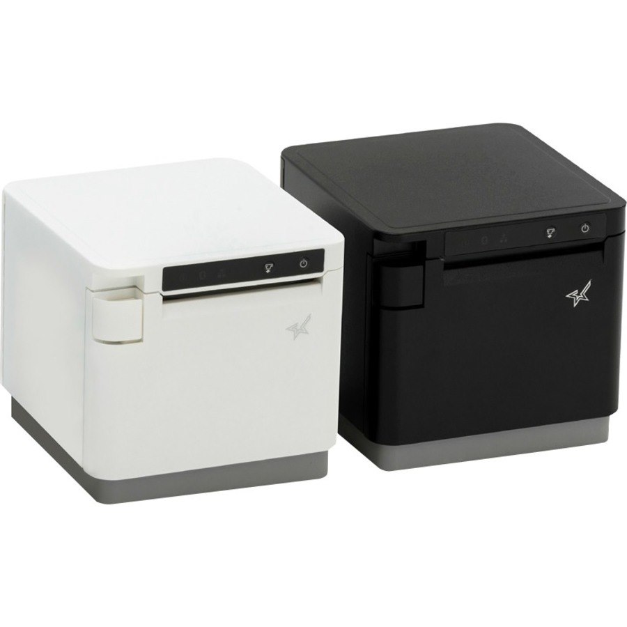 Star Micronics mC-Print3 MCP31L NH WT US Desktop Direct Thermal Printer - Monochrome - Receipt Print - Ethernet - USB - USB Host - With Cutter - White - 3.15" Print Width - 9.84 in/s Mono - 203 dpi - 3.15" Label Width - Star Mode Emulation - For PC, iOS, Android