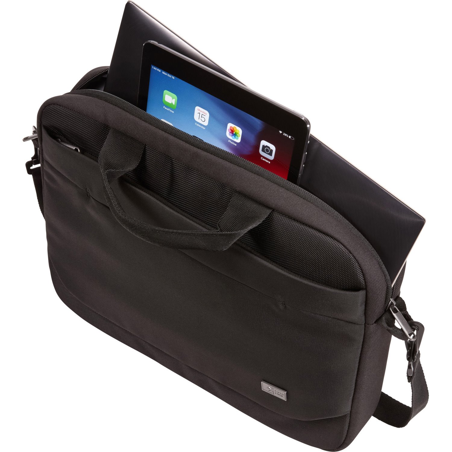 Case Logic Advantage ADVA-114 BLACK Carrying Case (Attaché) for 25.4 cm (10") to 35.8 cm (14.1") Notebook - Black