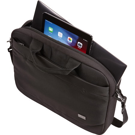 Case Logic Advantage ADVA-114 BLACK Carrying Case (Attaché) for 25.4 cm (10") to 35.8 cm (14.1") Notebook - Black