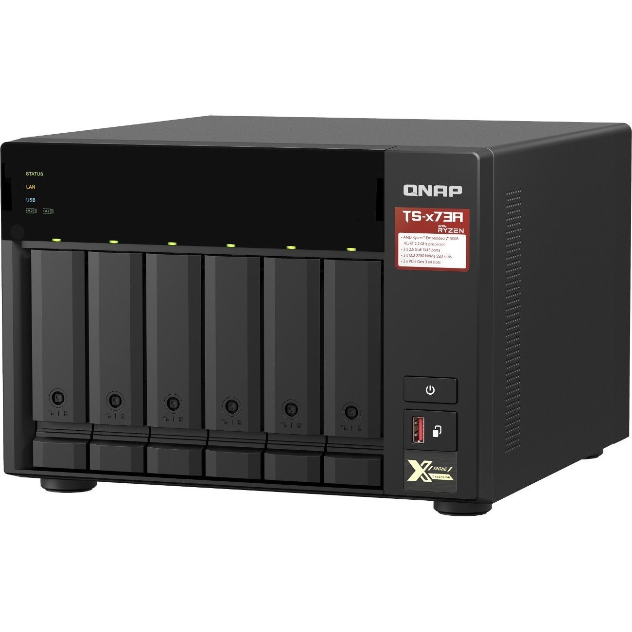 QNAP TS-673A-8G NAS Storage System