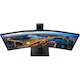Philips 346B1C 34" Class WQHD Curved Screen Gaming LCD Monitor - 21:9 - Textured Black