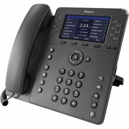 Digium P330 IP Phone - Corded - Corded/Cordless - Bluetooth, Wi-Fi - 3 Multiple Conferencing - Desktop